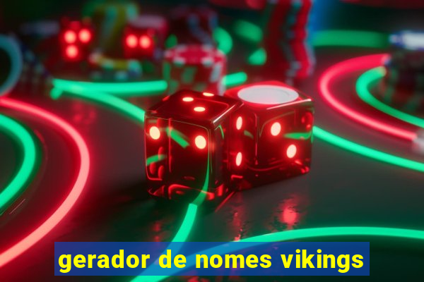 gerador de nomes vikings